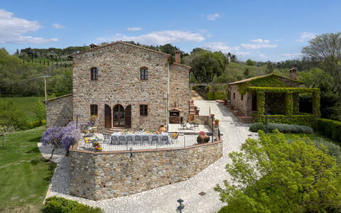 Guado al Sole 26+4: Hütte, Estate, Bauernhaus, Garten, Landscaping, Villa, Villa, Hazienda, Eco Hotel