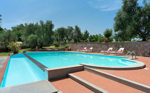 Villa Irene 6: Schwimmbad, Resort, Hazienda, Eco Hotel, Estate, Thermae, Water Feature, Villa, Hotel, Gartenmöbel