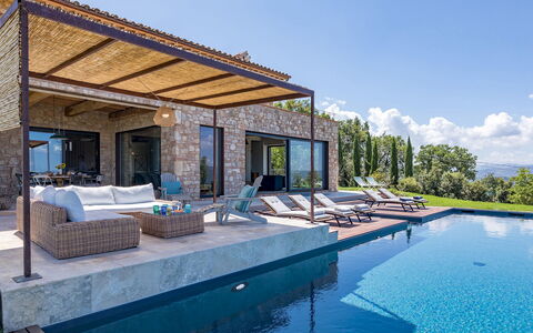 Casale the Place 6+2: Schwimmbad, Resort, Estate, Villa, Eco Hotel, Gartenmöbel, Landscaping, Bauernhaus, Terrasse, Villa