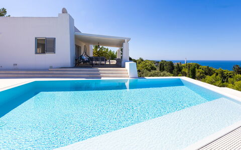 Villa Calypso 8: Blau, Schwimmbad, Verbundwerkstoff, Resort, Schatten, Eco Hotel, Villa, Fliese, Tropen, Hotel
