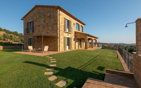 Casale Grottini 8: Zuhause, Haus, Bauernhaus, Ländliches Gebiet, Hütte, Estate, Villa, Dorf, Veranda, Balkon