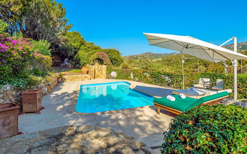 Villa Stella 6: Blau, Schwimmbad, Resort, Eco Hotel, Freizeit, Landscaping, Garten, Regenschirm, Estate, Villa