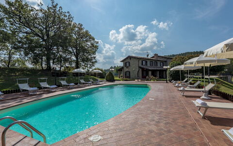 Tenuta Montiepoli 12+3: Estate, Schwimmbad, Villa, Hazienda, Hütte, Resort, Villa, Bauernhaus, Landscaping, Garten