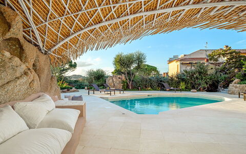 Villa Anga 10+1: Schwimmbad, Resort, Gartenmöbel, Estate, Eco Hotel, Hazienda, Freizeit, Regenschirm, Villa, Landscaping