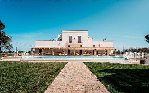 Masseria Samali 14+4: Estate, Hazienda, Villa, Villa, Schwimmbad