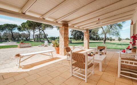 Masseria Samali 14+4: Garten, Schatten, Estate, Resort, Gartenmöbel, Landscaping, Rasen, Hazienda, Hinterhof, Outdoor Struktur