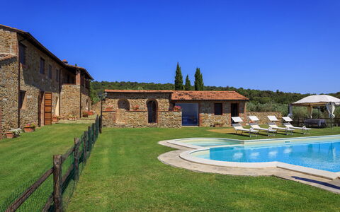 Villa Stroncoli 14: Schwimmbad, Bauernhaus