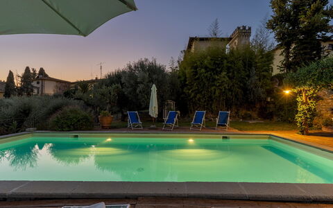 Villa Treggiaia 12+2: Schwimmbad, Wohngebiet, Resort, Eco Hotel, Estate, Hazienda, Thermae, Villa, Gartenmöbel, Landscaping