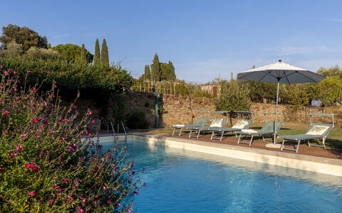 Villa Treggiaia 12+2: Strauch, Schwimmbad, Hazienda, Garten, Estate, Eco Hotel, Landscaping, Resort, Villa, Hof