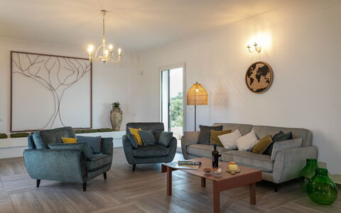 Dimora degli Ulivi 10: Möbel, Couch, Interior Design, Flooring, Wohnzimmer, Fussboden, Holz, Zuhause, Wohnung