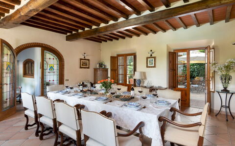 Casa Paggetti 8: Möbel, Interior Design, Tabelle, Holz, Flooring, Stuhl, Zuhause, Küche & Esszimmer Tisch, Esszimmer, Zimmer