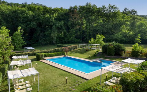 Valleverde 28+2: Schwimmbad, Resort, Freizeit, Eco Hotel, Garten, Gartenmöbel, Sonnenliege, Landscaping, Schatten, Thermae
