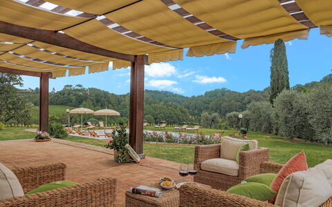 Il Cerreto 11: Schatten, Gartenmöbel, Outdoor Struktur, Garten, Gazebo, Hinterhof, Eco Hotel, Pergola, Überdachung, Pavillon