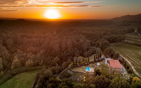 Il Cerreto 11: Natur, Landschaft, Abend, Sonnenaufgang, Sonnenlicht, Sonnenuntergang, Sonne, Dämmerung