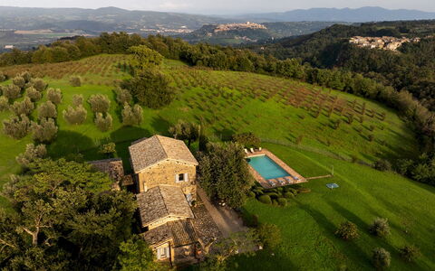 Villa dei Rosmarini 8: Estate, Schwimmbad, Zuhause, Menschliche Siedlung, Hütte, Bauernhaus, Plantage, Vogelperspektive, Luftaufnahmen, Eco Hotel