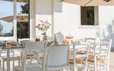 Nonna Isa 12: Möbel, Stuhl, Tabelle, Küche & Esszimmer Tisch, Gartenmöbel, Geschirr, Tisch Im Freien, Restaurant, Tischdecke, Esszimmer