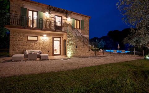 Villa Cherubini 8+1: Die Architektur, Haus, Zuhause, Estate, Hütte, Bauernhaus, Villa, Villa, Hazienda, Balkon