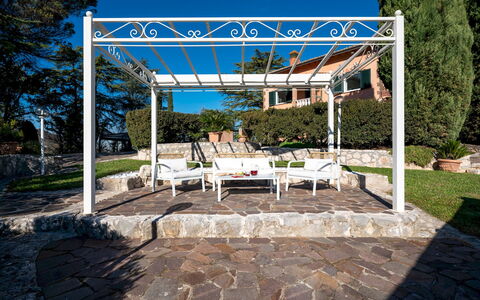 Tenuta Cavi 10: Möbel, Schatten, Gartenmöbel, Outdoor Struktur, Garten, Veranda, Gazebo, Pergola, Terrasse, Flagstone