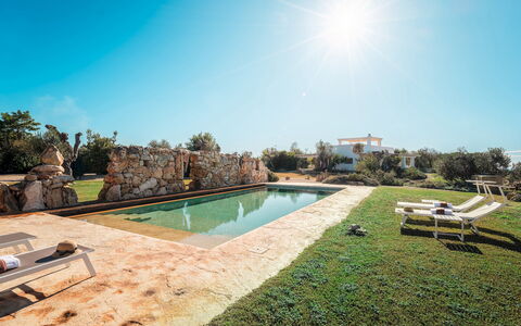 Kyvos 10: Blau, Estate, Schwimmbad, Villa