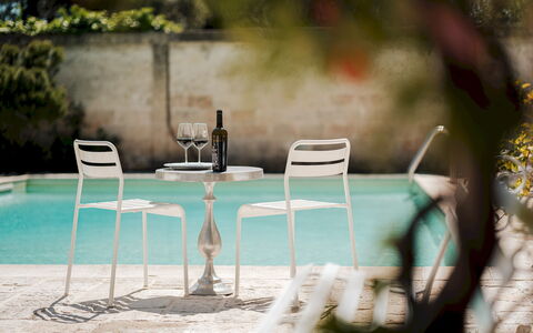 Villa dei Glicini 8+2: Möbel, Gartenmöbel, Stuhl, Tisch Im Freien, Schwimmbad