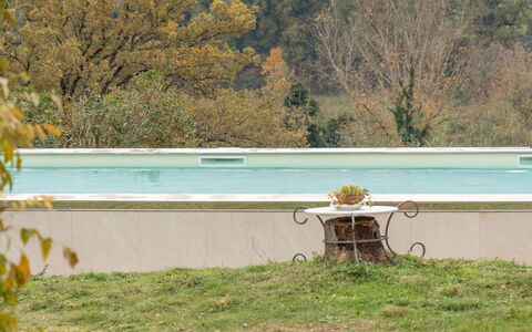 Casale delle Farfalle 12: Schwimmbad, Schatten, Garten, Landscaping, Hinterhof, Gartenmöbel, Eco Hotel, Resort, Water Feature, Hazienda