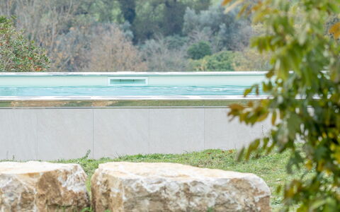 Casale delle Farfalle 12: Schwimmbad, Verbundwerkstoff, Landscaping, Garten, Schatten, Water Feature, Hinterhof