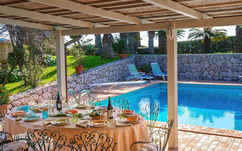 Villa la Cicaliera 10: Schwimmbad, Resort, Eco Hotel, Gartenmöbel, Schatten, Hazienda, Hotel, Garten, Landscaping