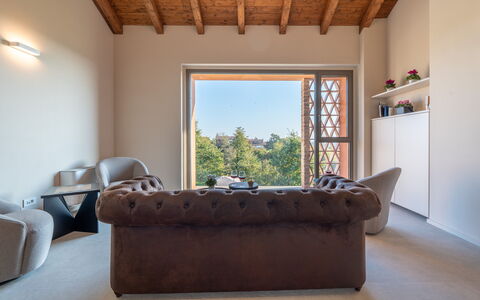 Cascina Buzio 12: Möbel, Interior Design, Wand, Holz, Flooring, Fussboden, Zimmer, Beleuchtung, Zuhause, Wohnzimmer