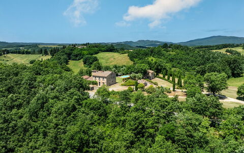 Podere Sant'Eugenio 14: Baum, Gras, Landschaft, Ländliches Gebiet, Einfach, Wiese, Grundstueck, Menschliche Siedlung, Estate