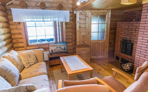 Niinimökki: Holz, Decke, Fussboden, Interior Design, Flooring, Hütte, Möbel, Zuhause, Blockhaus, Zimmer