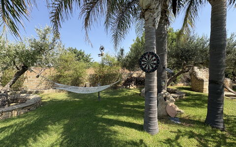 Villa Patrizia: Garten, Rasen, Landscaping, Schatten, Hinterhof, Garten, Hazienda