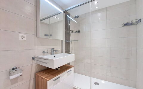 Les Ambassadeurs B 3: Badezimmer, Armatur, Flooring, Interior Design, Fussboden, Bad Sink, Badezimmerschrank, Sinken, Zapfhahn, Spiegel