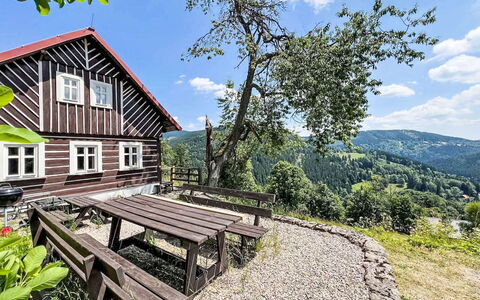 Wellness Retreat Labská: Holz, Haus, Landschaft, Hütte, Zuhause, Ländliches Gebiet, Veranda, Steigung, Bauernhaus