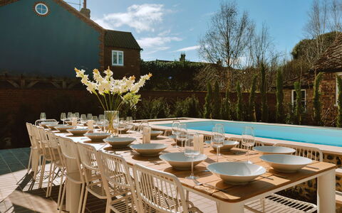 Arc Next-The-Sea: Möbel, Tabelle, Stuhl, Küche & Esszimmer Tisch, Gartenmöbel, Tisch Im Freien, Restaurant, Esszimmer, Natürliches Material, Terrasse