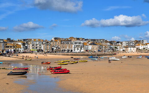 St. Ives 636: Gewässer, Wasser, Strand, Küste, Horizont, Küsten Und Ozeanische Forms, Sommer, Meer, Ufer, Sand