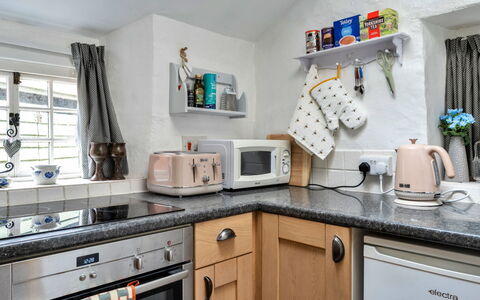 Okehampton 619: Küchengerät, Küche, Major Appliance, Countertop, Haushaltsgerät, Interior Design, Möbel, Herd, Cabinetry, Kleingeräte
