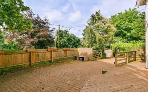 Wallingbrook Lodge: Holz, Garten, Zaun, Home Fechten, Holzbeize, Landscaping, Hartholz, Hinterhof, Planke, Walkway