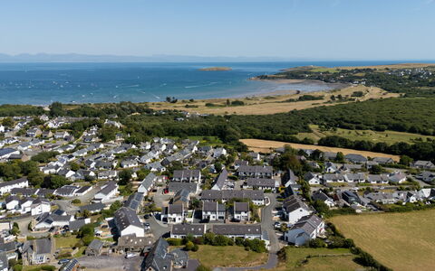 Ty Glan Y Mor: Küste, Küsten Und Ozeanische Forms, Meer, Luftaufnahmen, Ozean, Vogelperspektive, Bucht, Ufer, Strand