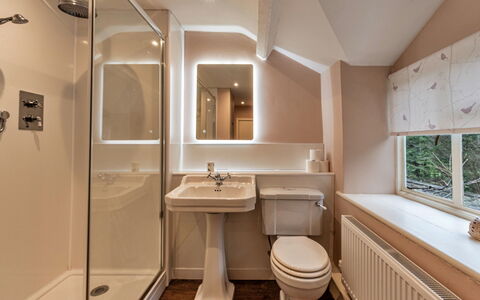 Dolhyfryd Lodge: Armatur, Interior Design, Badezimmer, Decke, Flooring, Fussboden, Installation, Sinken, Beleuchtung, Zapfhahn