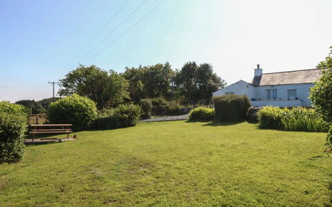 Merddyn Cottage: Himmel, Gras, Wiese, Strauch, Einfach, Grundstueck, Ländliches Gebiet, Rasen