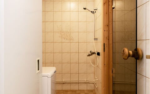 Koli Country Club B 5: Flooring, Wand, Armatur, Badezimmer, Fussboden, Holz, Interior Design, Installation, Zimmer, Braun