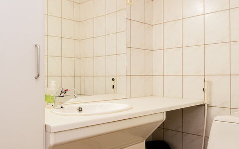 Koli Country Club B 5: Bad Sink, Armatur, Wand, Badezimmer, Flooring, Sinken, Fussboden, Interior Design, Zapfhahn, Installation