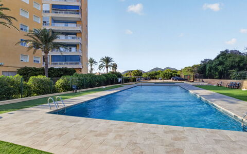 Goya - Mar de Cristal: Schwimmbad, Resort, Landscaping, Schatten, Eigentumswohnung, Garten, Wohnung, Water Feature, Hotel