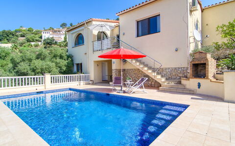 Schöne: Schwimmbad, Wohngebiet, Resort, Haus, Verbundwerkstoff, Zuhause, Estate, Villa, Hazienda, Thermae