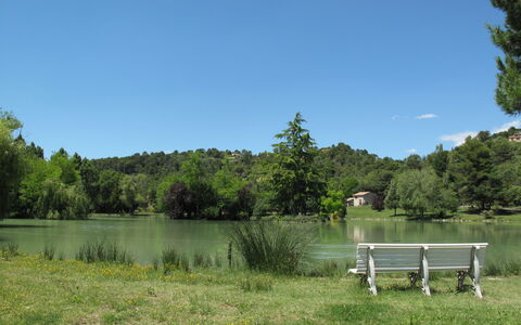 Lou Parpaiou: Baum, Wasservorräte, Gewässer, Natur, Natürlichen Umgebung, Natürliche Landschaft, Vegetation, Bank, Sommer, Wasserlauf
