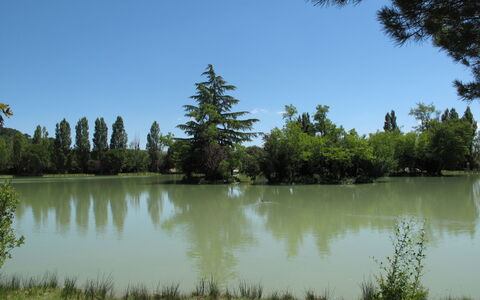 Lou Parpaiou: Wasservorräte, Wasser, Gewässer, Baum, Natürlichen Umgebung, Natur, Natürliche Landschaft, Wasserlauf, Bank, Wasserweg