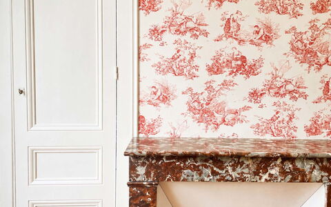 Petite Normandie: Farbe, Hintergrund, Design, Holzbeize, Wohnzimmer, Schublade