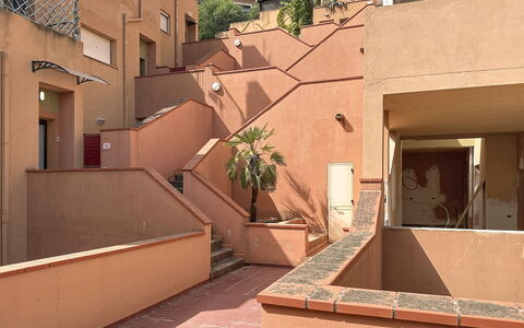 Habitat: Die Architektur, Wohngebiet, Wohnung, Zuhause, Urban Design, Treppe, Balkon, Design, Gips