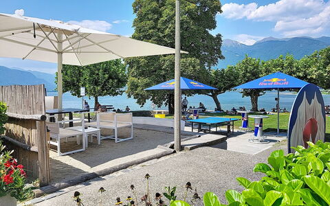 Apt. Blu Celeste: Möbel, Interior Design, Stuhl, Flooring, Tabelle, Resort, Fussboden, Decke, Zimmer, Eco Hotel