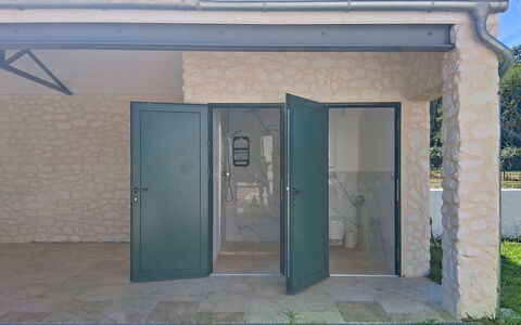 Les Salines: Schwimmbad, Bauernhaus, Estate, Villa, Resort, Hazienda, Eco Hotel, Hinterhof